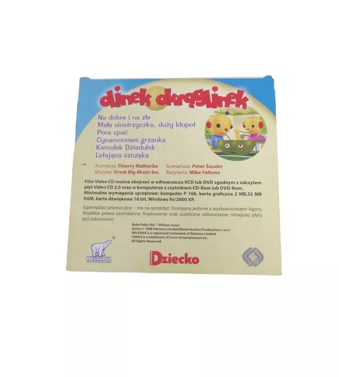 DVD OLINEK OKRĄGLINEK