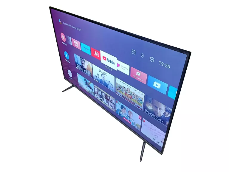 TELEWIZOR TCL QLED 43C725 - 43" - 4K - ANDROID TV