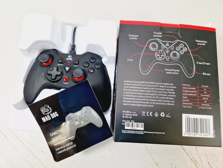 przewodowy-pad-mad-dog-gc500-stan-uzywany