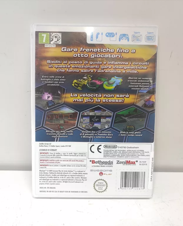 GRA NINTENDO WII WHEELSPIN