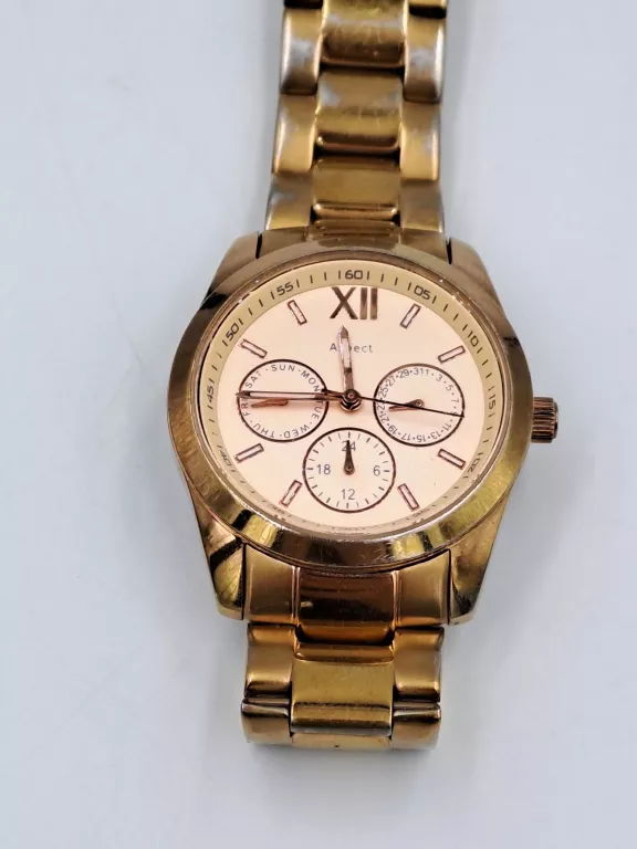 zegarek-aspect-zloty-okazja-ksztalt-koperty-okragla