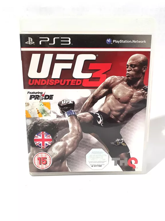 GRA NA PS3 UFC 3 UNDISPUTED PS3