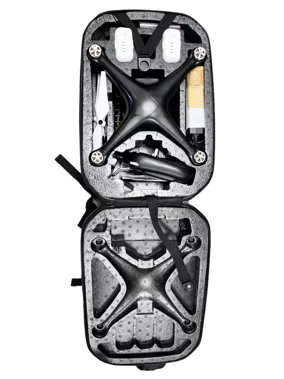 DRON DJI PHANTOM 2 VISION + AKCESORIA PLECAK PRO