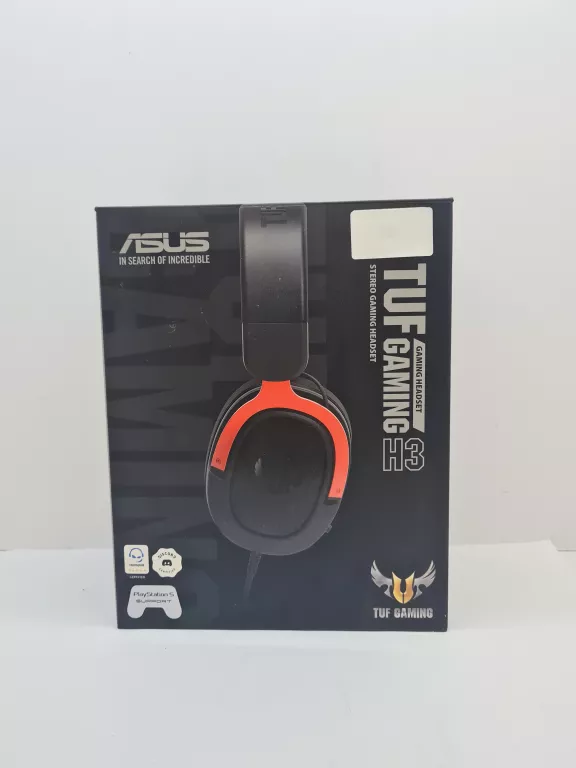 SŁUCHAWKI GAMINGOWE ASUS TUF GAMING H3 RED
