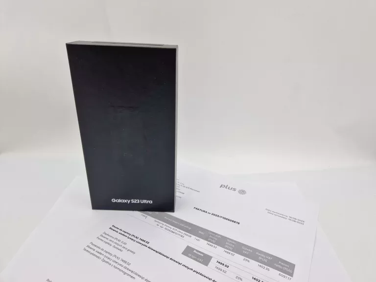 SAMSUNG GALAXY S23 ULTRA 256GB KOMPLET BLOKADA