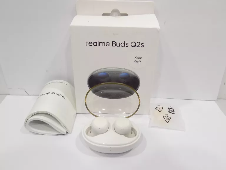 SŁUCHAWKI BLUETOOTH REALME BUDS Q2S ZESTAW