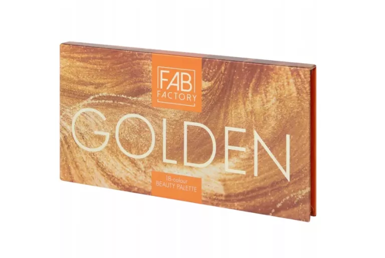 FAB FACTORY PALETKA CIENI GOLDEN 18 KOLORÓW