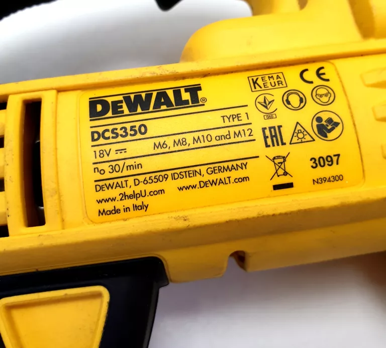 NOŻYCE DO PRĘTÓW DEWALT DCS 350