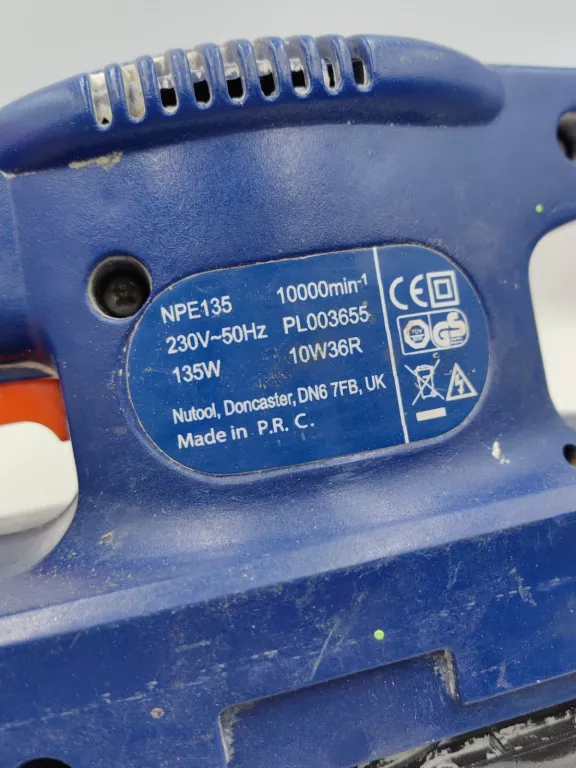 SZLIFIERKA OSCYLACYJNA NUPOWER NPE135 OPIS