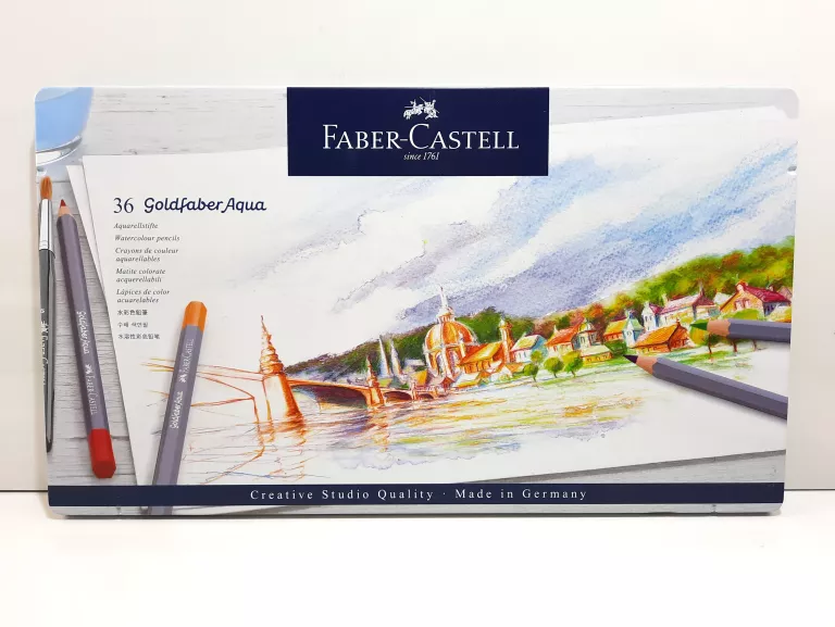 KREDKI AKWARELOWE FABER-CASTELL GOLDFABER 36 KOLOR