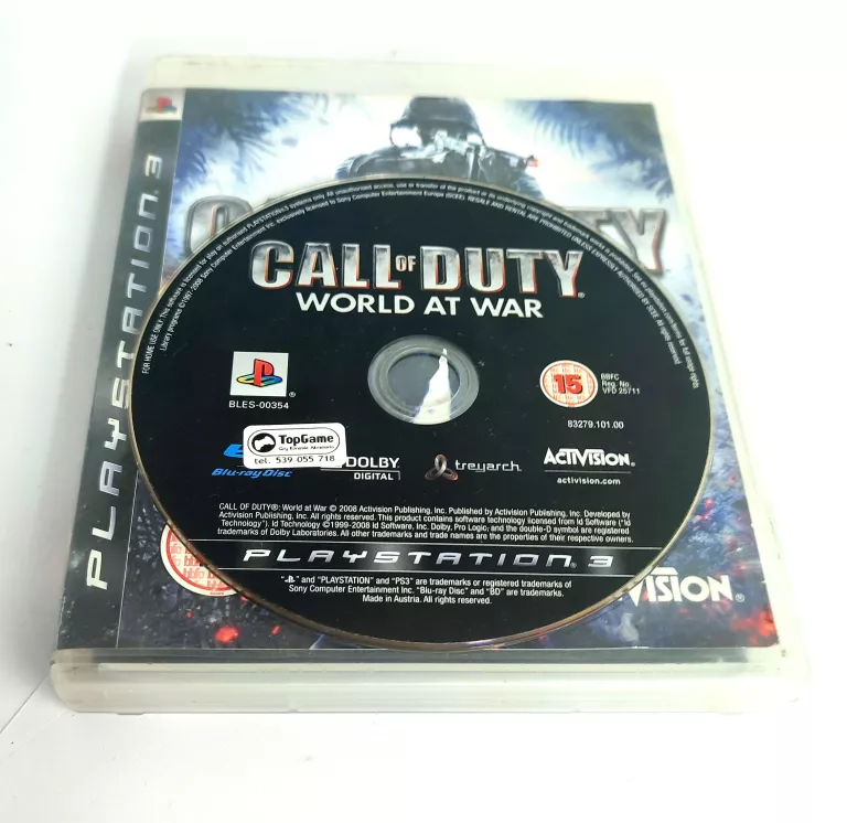 BLES00354 - Call of Duty: World at War