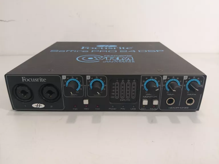 INTERFEJS MUZYCZNY FOCUSRITE SAFFIRE PRO24 DSP