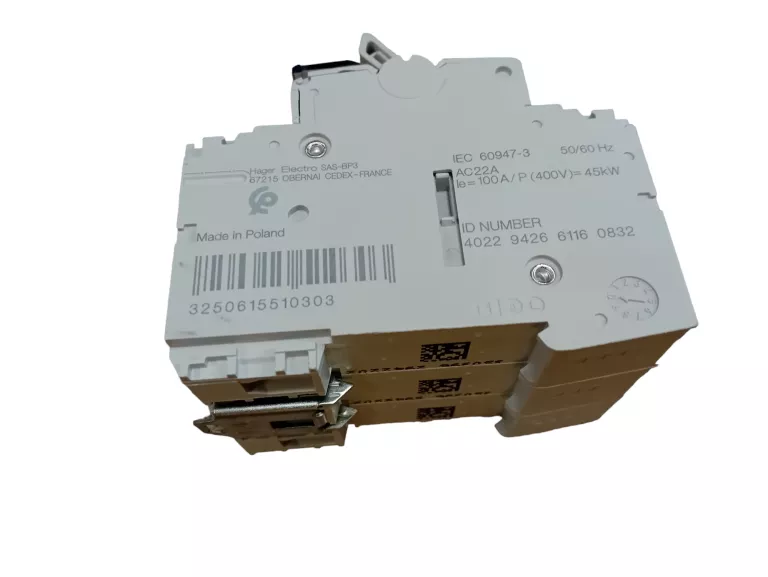 JAK NOWY! ROZŁĄCZNIK HAGER SBN 390 100A 400V