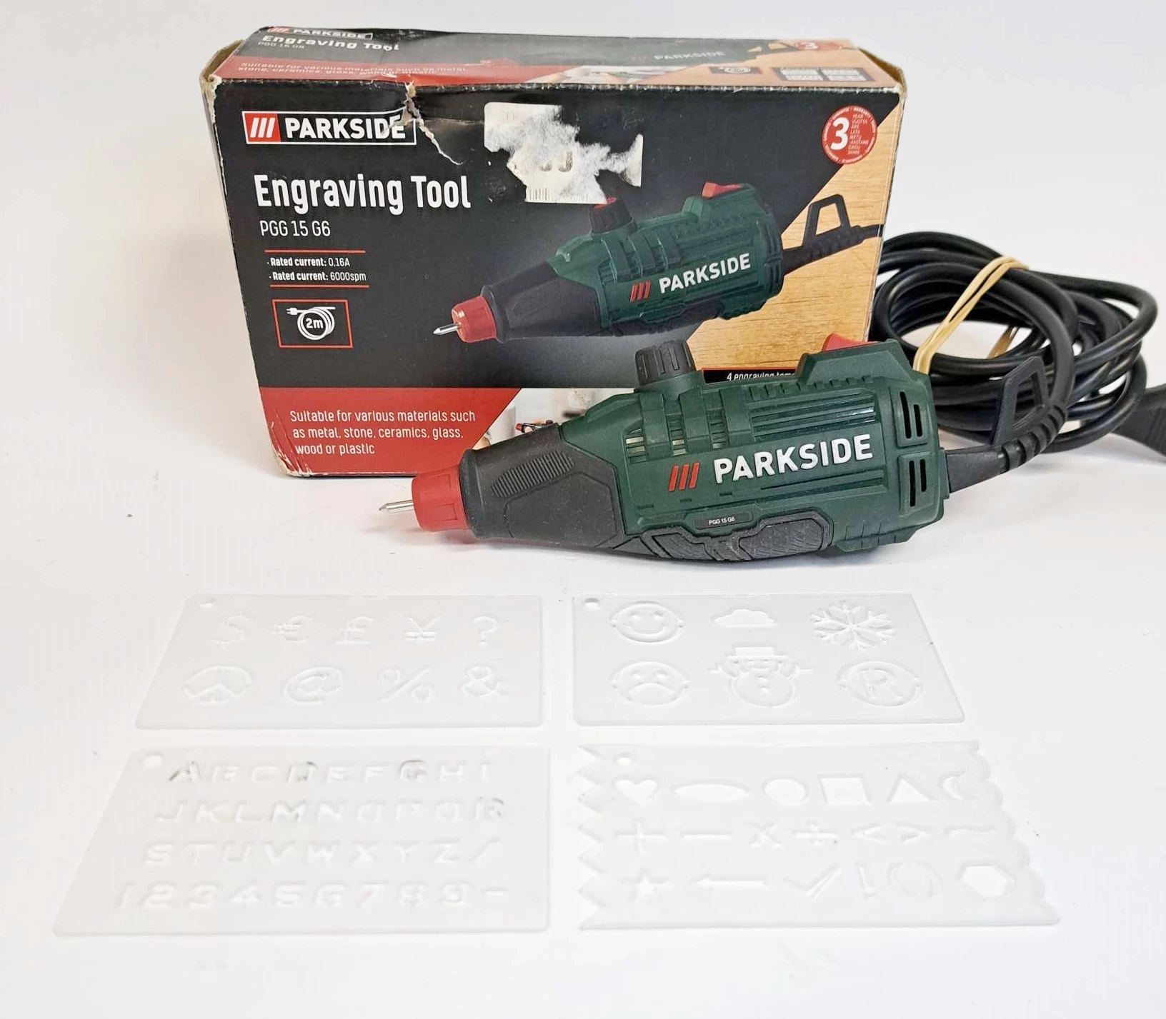 URZĄDZENIE DO GRAWEROWANIA PARKSIDE PGG 15 G6 Frezarki Loombard.pl