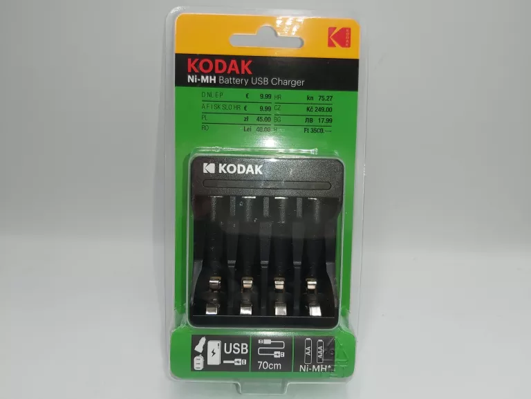 ŁADOWARKA KODAK NI-MH BATTERY USB CHARGER AA AAA