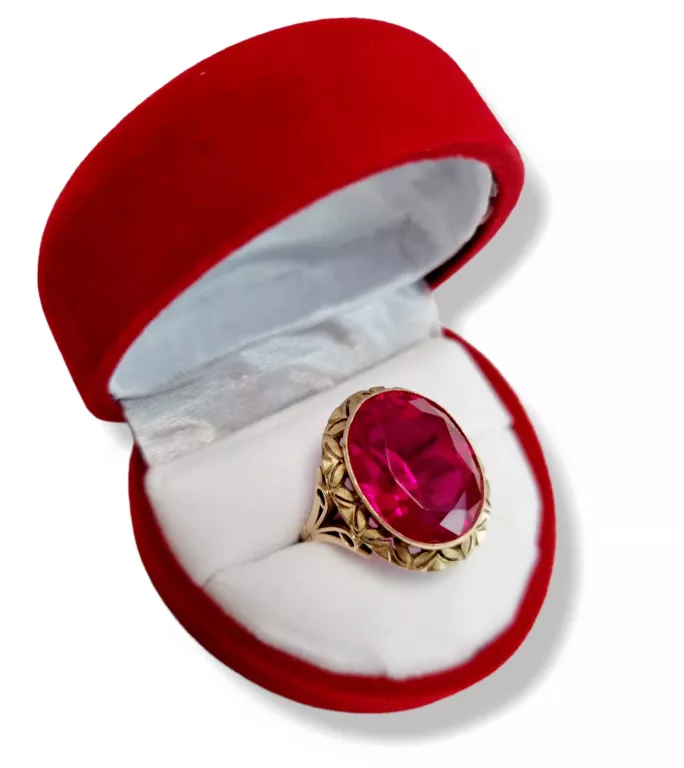 zloty-pierscionek-vintage-rozowy-kamien-585-802g-material-zloto
