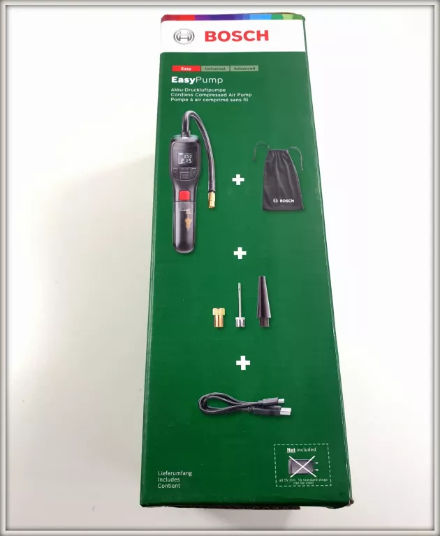 KOMPRESOR POMPKA AKUMULATOROWA EASYPUMP BOSCH