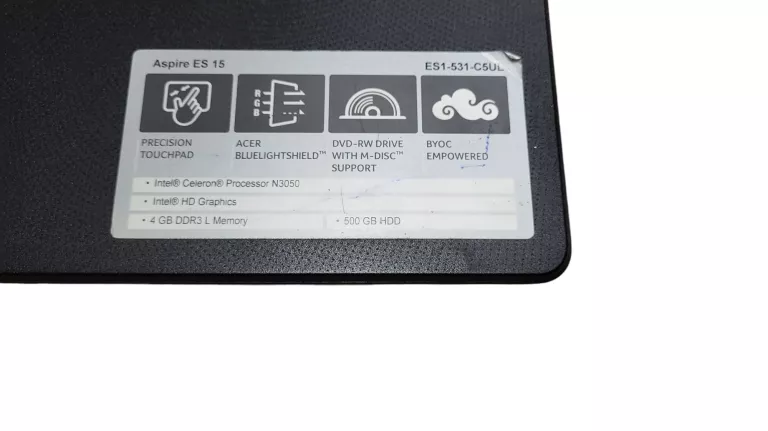 LAPTOP ACER ES 15 ES1-531-C5UL