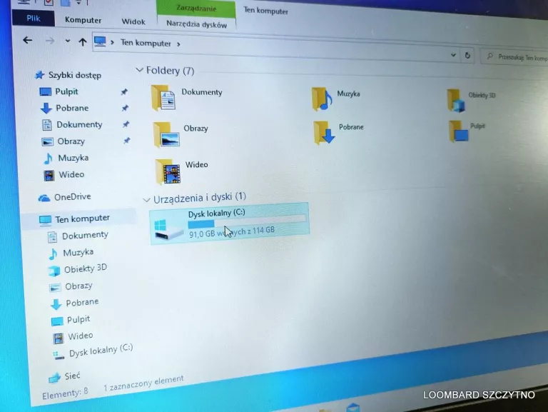 LAPTOP ACER ASPIRE 1 A114-32-C07E DDR 4/128GB +ŁAD