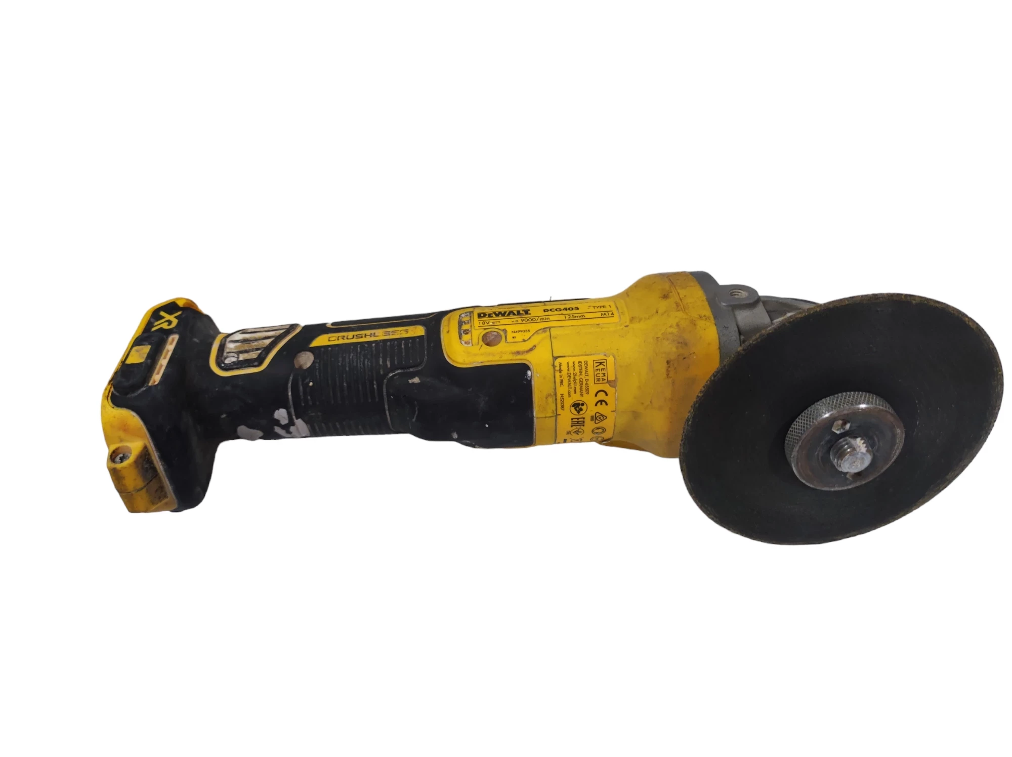 DEWALT SZLIFIERKA KĄTOWA BEZSZCZOTKOWA 18V DCG405 | Szlifierki ...