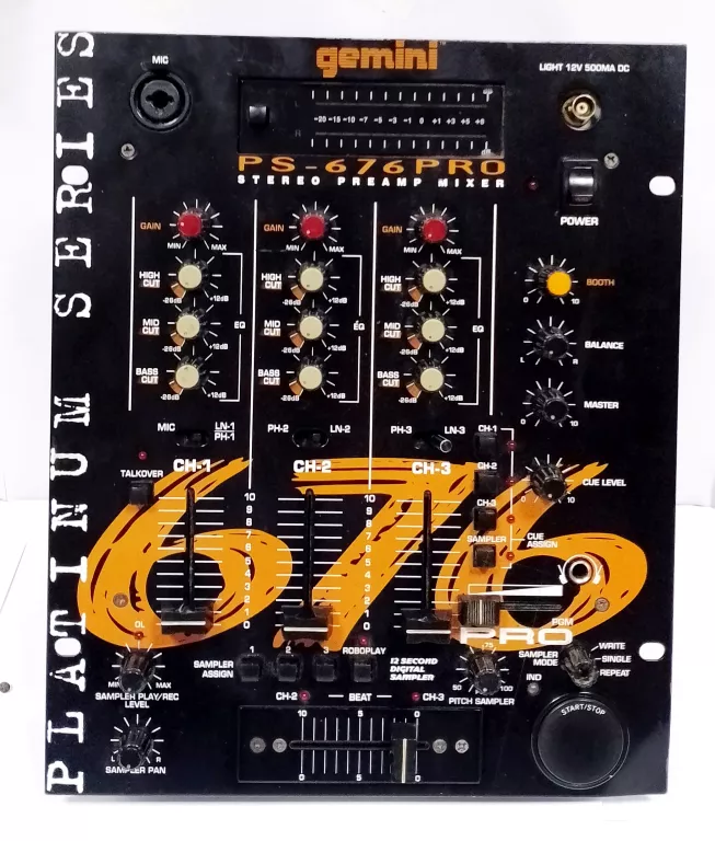 MIXER GEMINI PS-676PRO