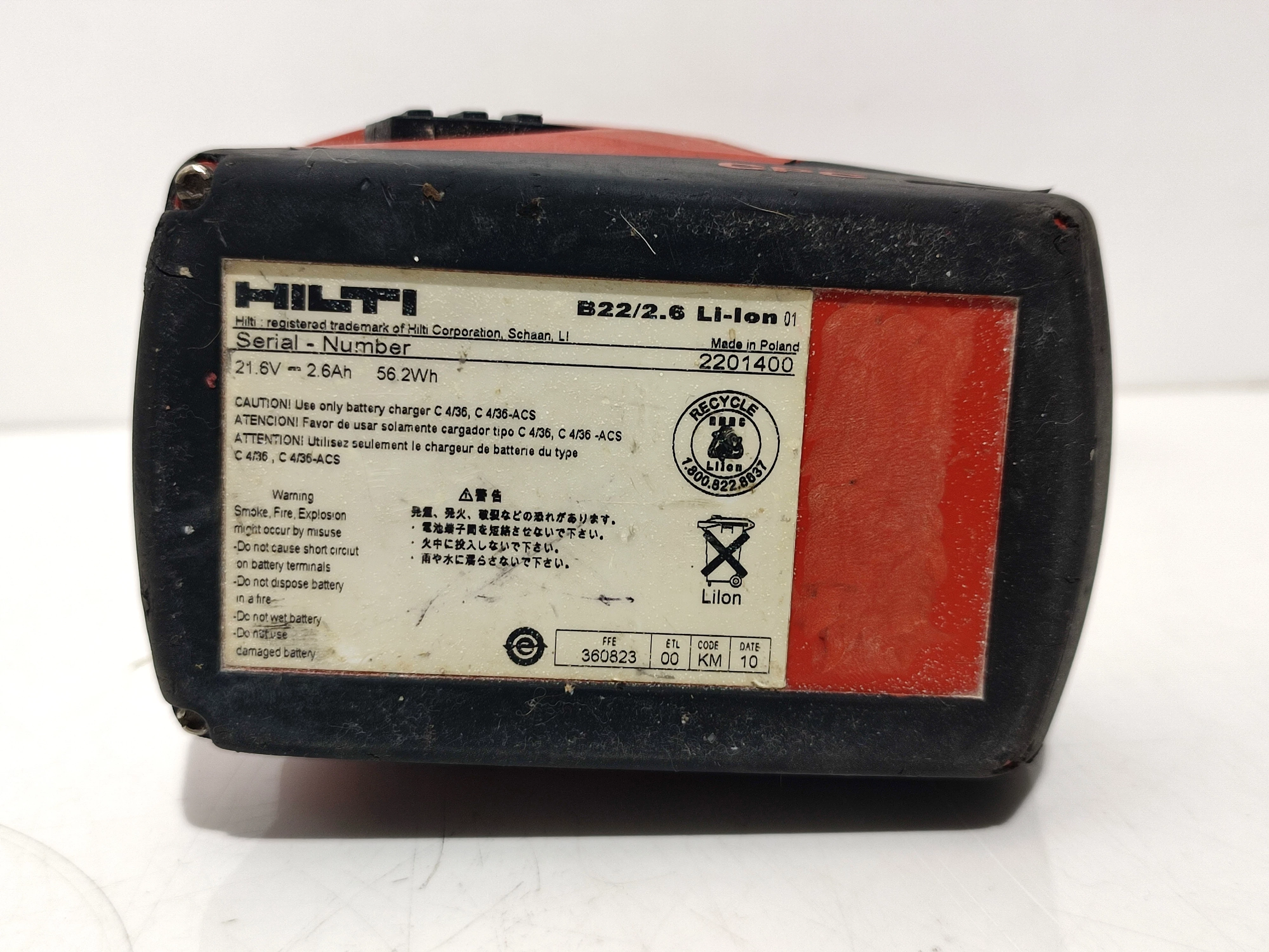 Mandrin Original pour HILTI SF 6-A22 SF 6H-A22 (02) #2237558