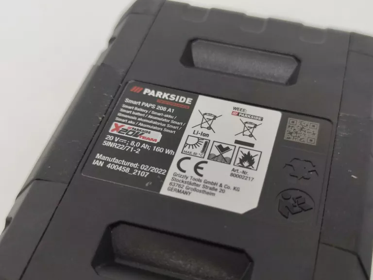 BATERIA PARKSIDE PAPS 208 A1