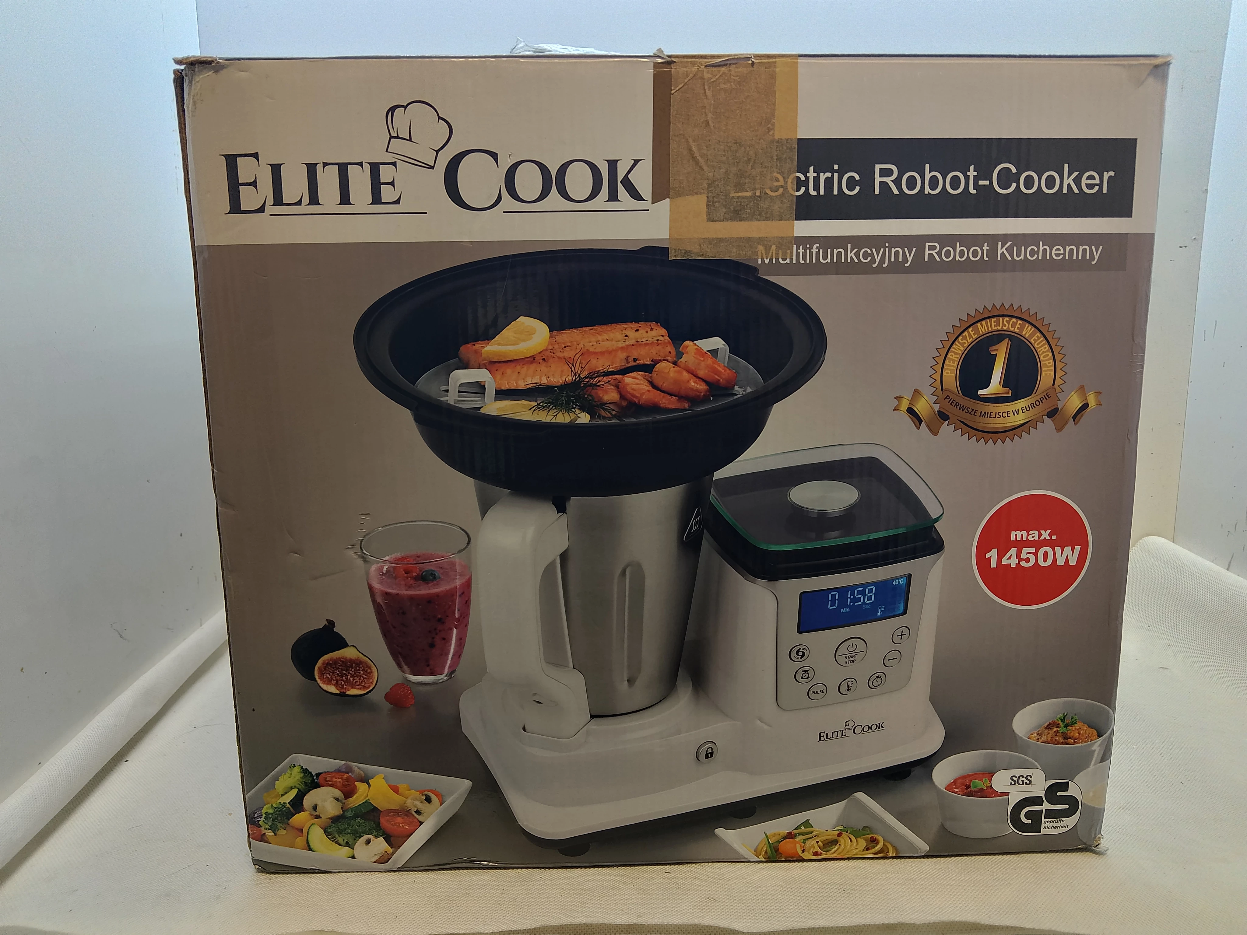 ROBOT KUCHENNY ELITE COOK EC2005 KOMPLET Roboty kuchenne Loombard.pl