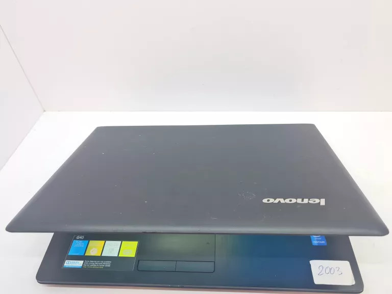 LAPTOP LENOVO G40 PENTIUM 2,16GHZ/2GB/500GB HDD
