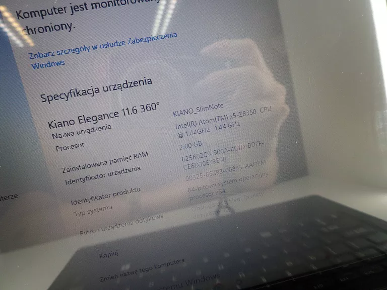 LAPTOP KIANO ELEGANCE 11,6 360