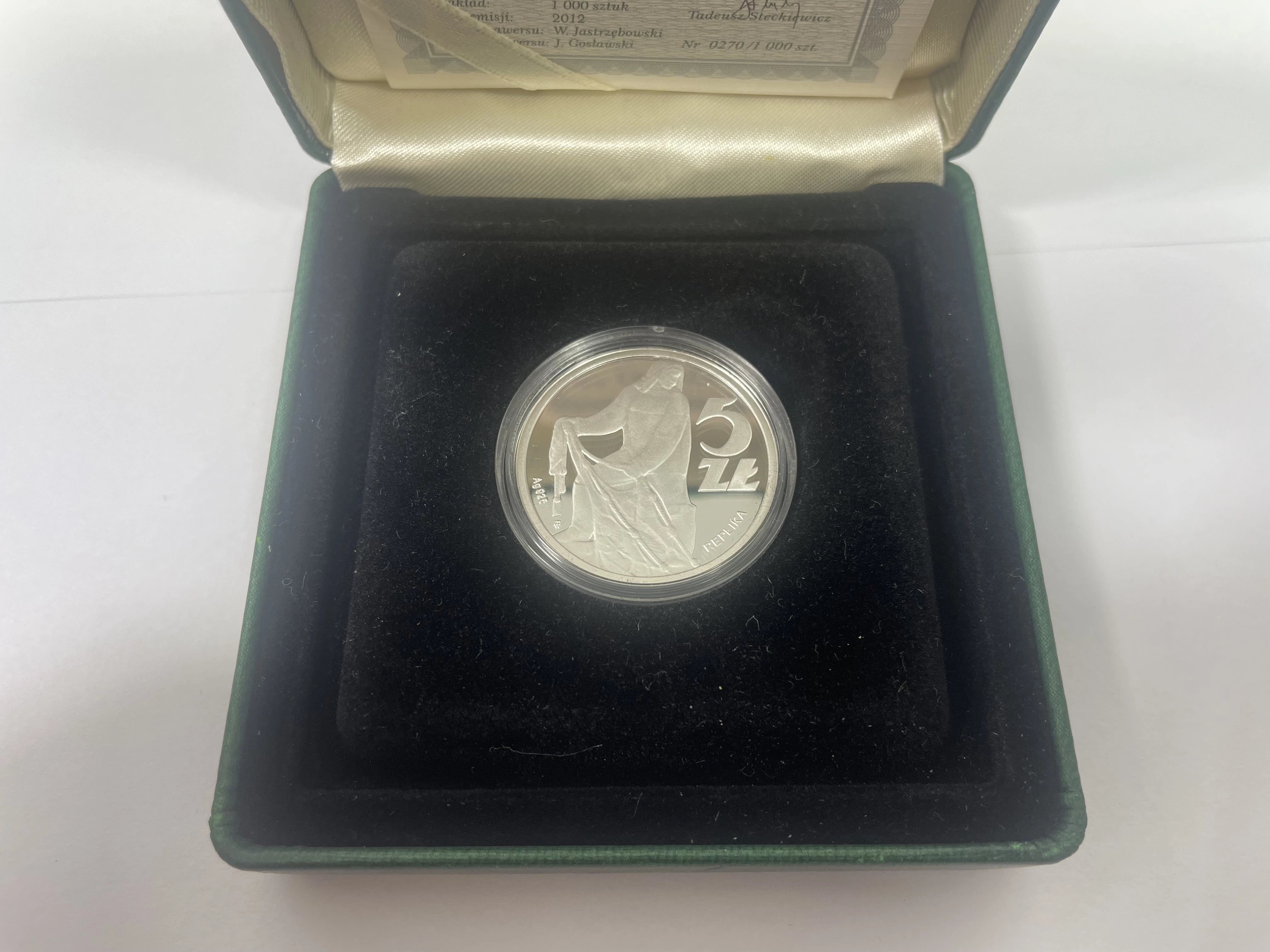 5-zl-2012-srebrna-replika-rybak-z-1958-nominal-5-zlotych