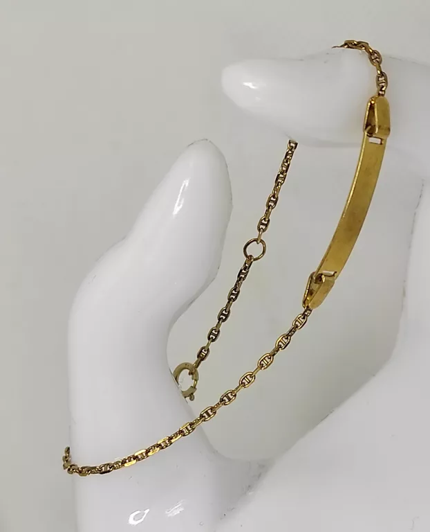 ZŁOTA BRANSOLETKA 333/DŁ.16CM