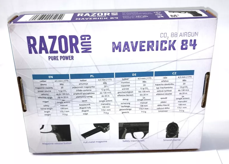 WIATRÓWKA RAZOR GUN MAVERICK 84