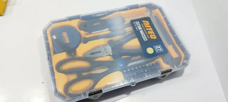 ZESTAW NARZEDZI NITEO SET OF TOOLS 27 ELEMENTÓW