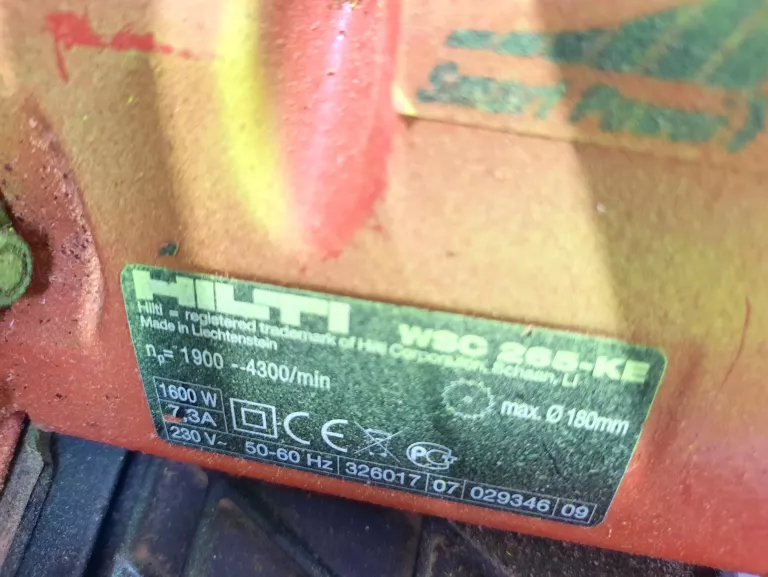 PILARKA HILTI WSC 265-KE