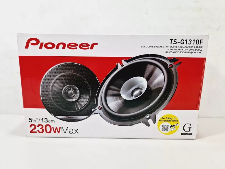 GŁOŚNIKI SAMOCHODOWE PIONEER TS-61310F 2SZT 13CM