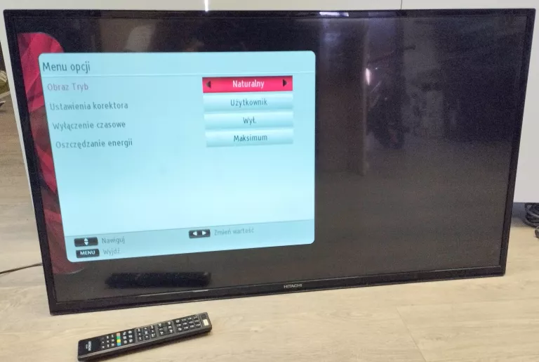 TELEWIZOR HITACHI 43HB6T62 DVB-T2, SMART TV+PILOT