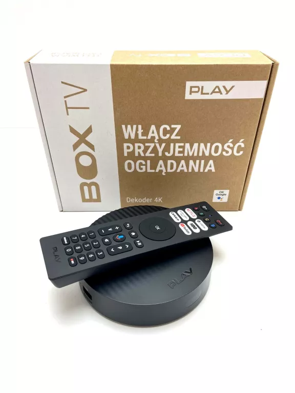 PLAY BOX TV DEKODER 4K KOMPLET