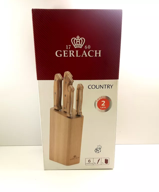 ZESTAW NOŻY GERLACH 959A #NIEUŻYTKOWANE