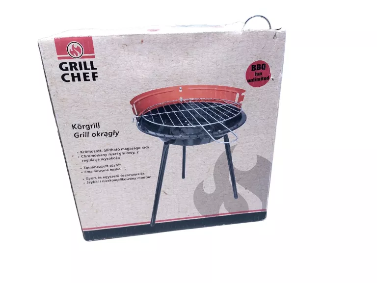 GRILL WĘGLOWY LANDMANN 30 X 30 CM