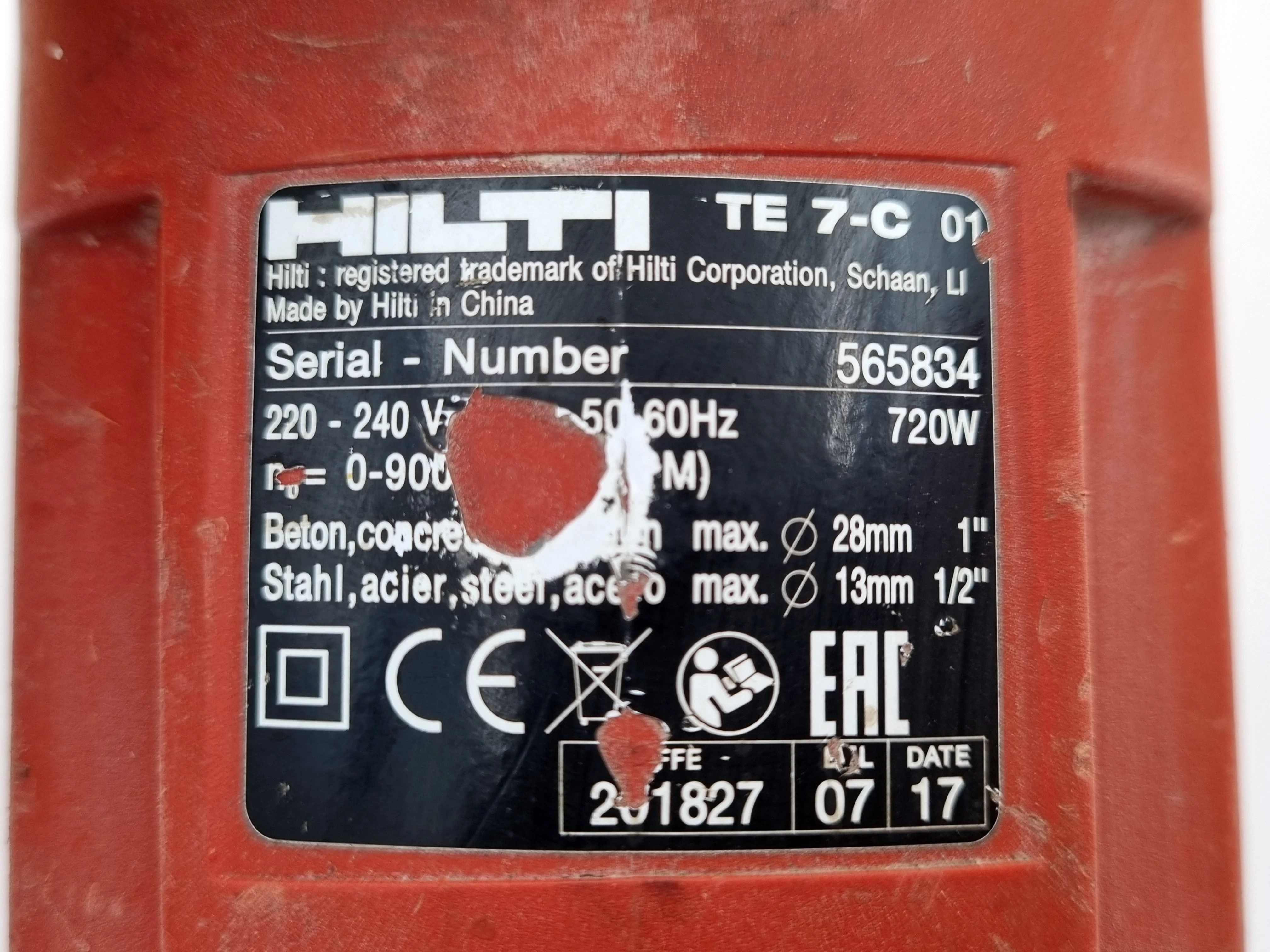 mlotowiertarka-hilti-te-7c-720w-uchwyt-wiertarski-stan-uzywany
