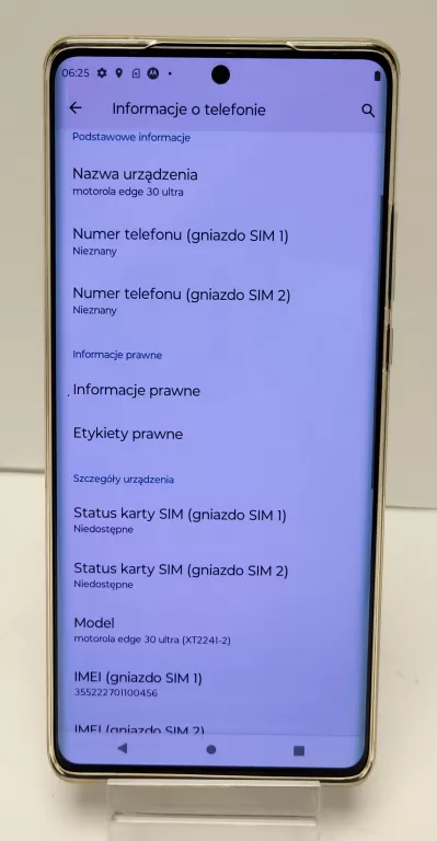 TELEFON MOTOROLA EDGE 30 ULTRA 12/256GB KOMPLET
