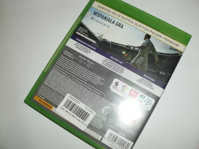 GRA NA XBOX ONE FIFA 18