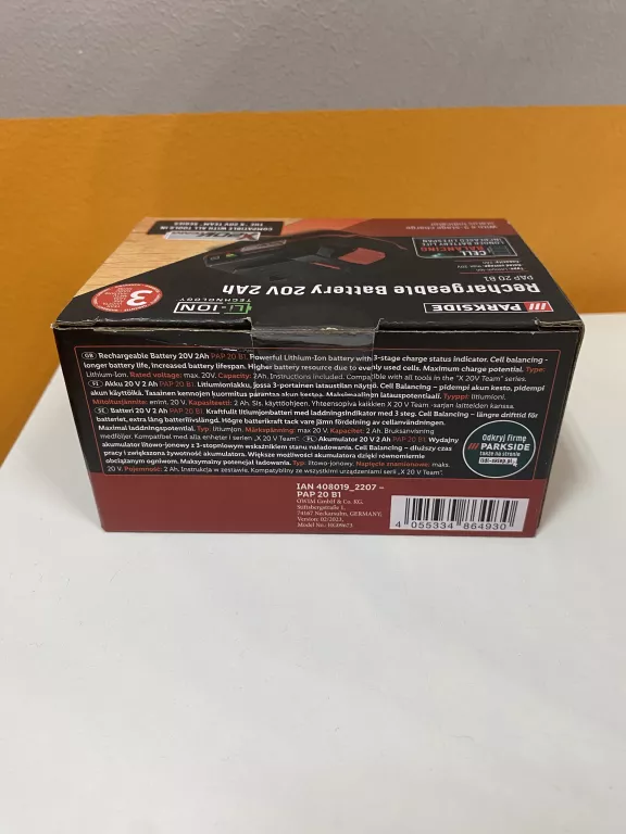 AKUMULATOR PARKSIDE PAP 20 B1 20V 2AH