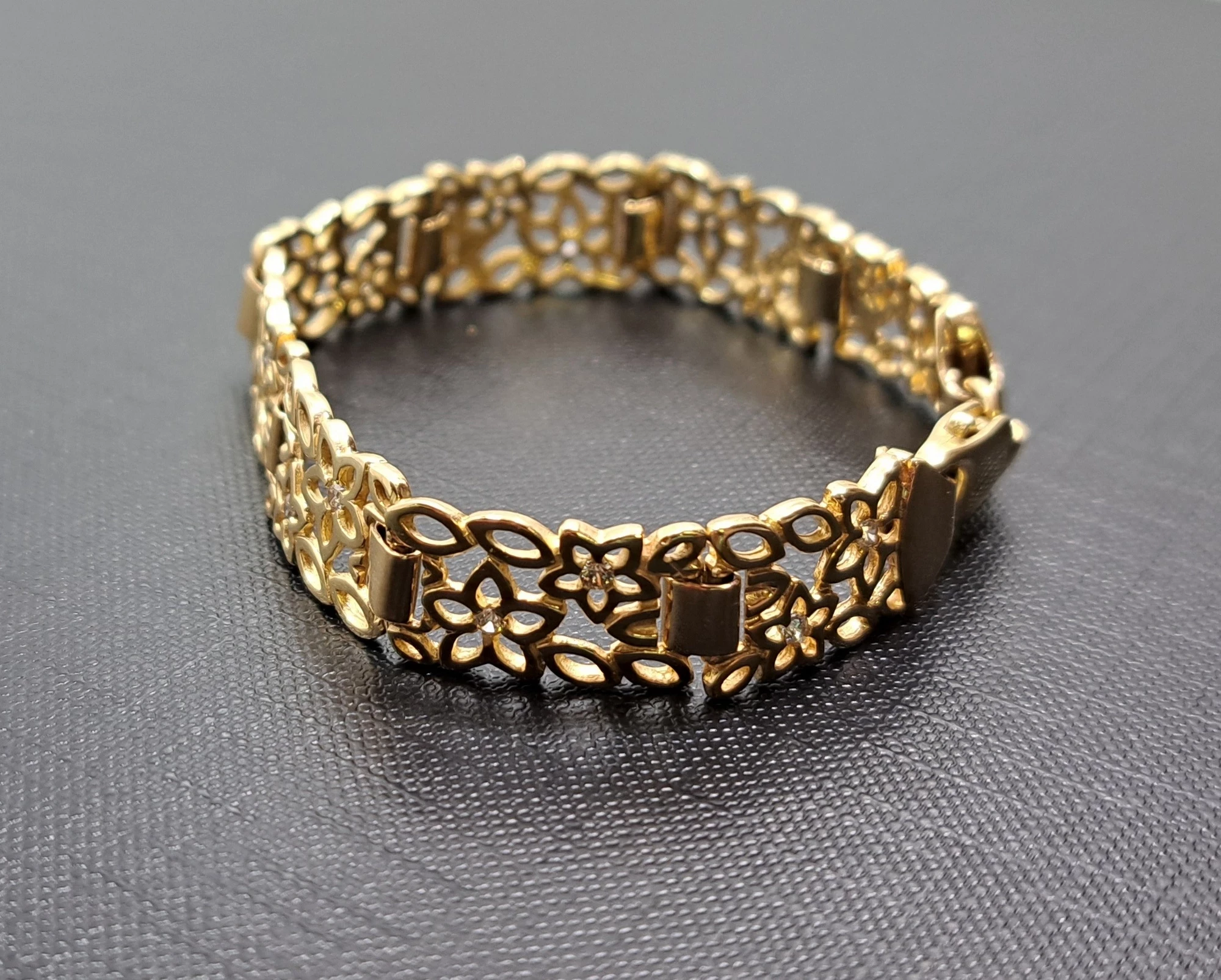 piekna-zlota-bransoletka-kwiaty-585-2193g-dlugosc-calkowita-18