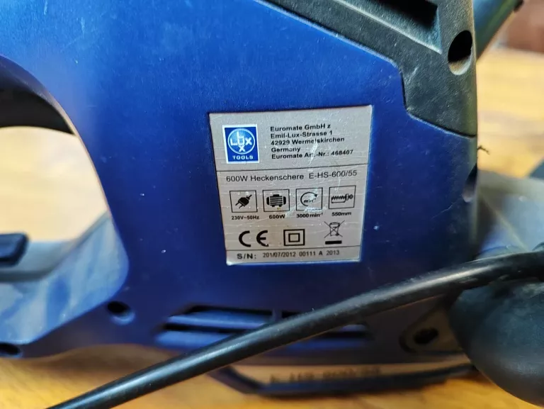 ELEKTRYCZNE NOŻYCE E-HS-600/55