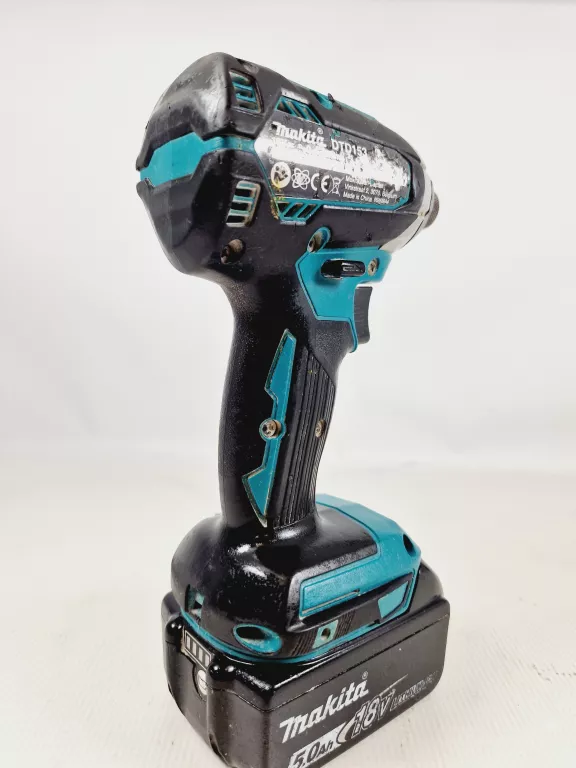 ZAKRĘTARKA UDAROWA MAKITA DTD153 18V + AKU 5.0AH
