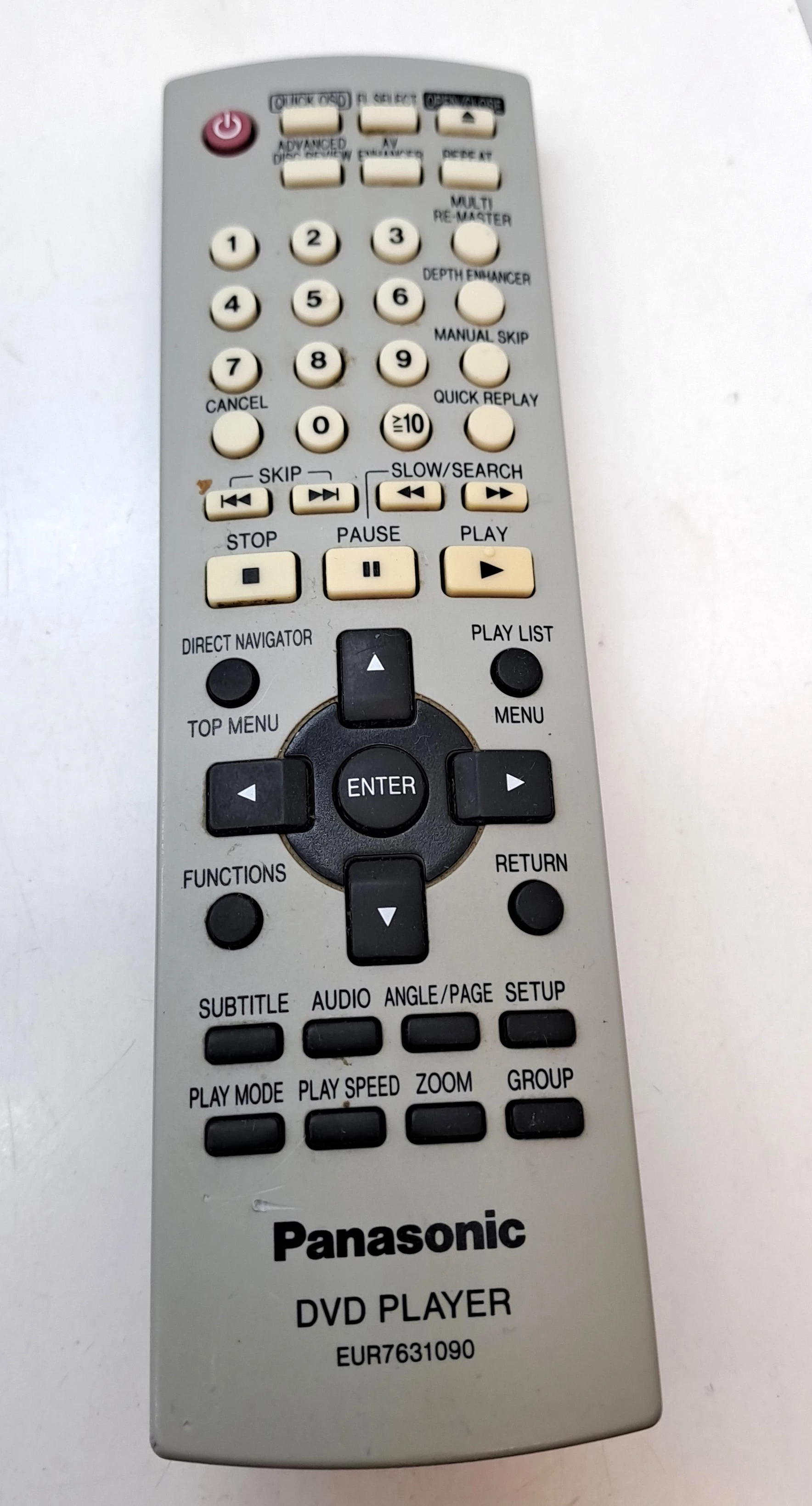 nagrywarka-panasonic-dmr-eh57pilotkabel-klejony-stan-uzywany