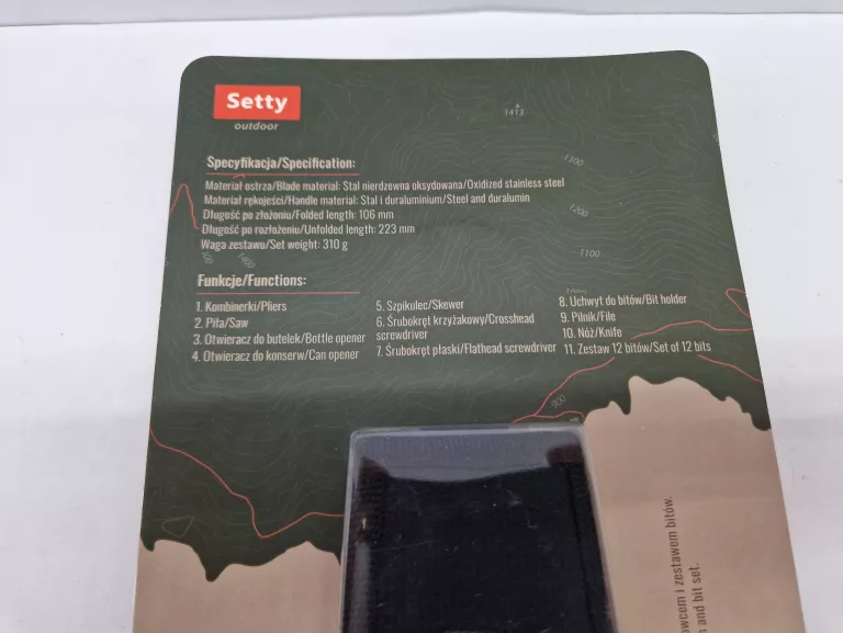 MULTITOOL WIELOFUNKCYJNY 22W1 SETTY OUTDOOR