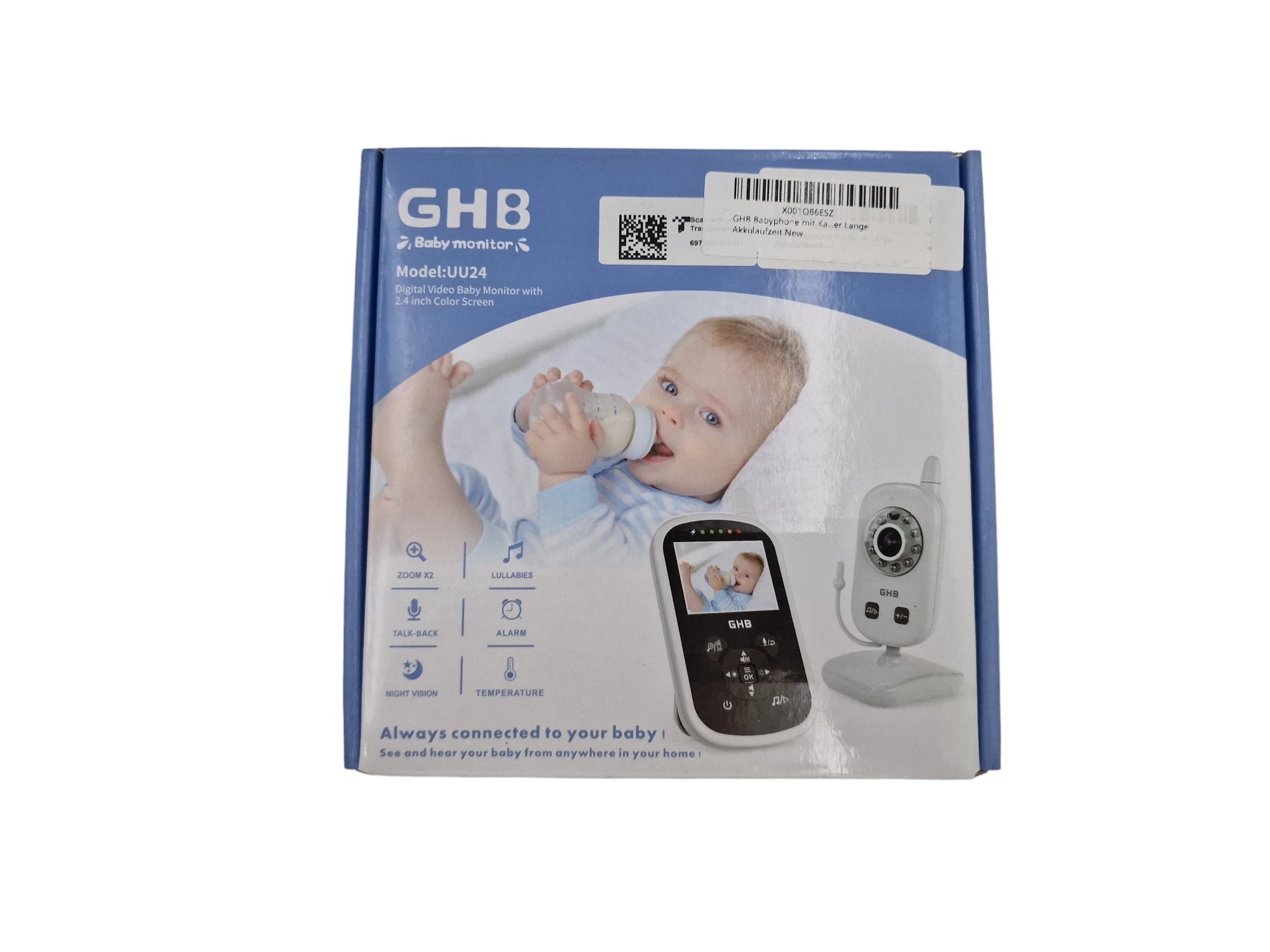 GHB UU24 Baby Monitor User Manual
